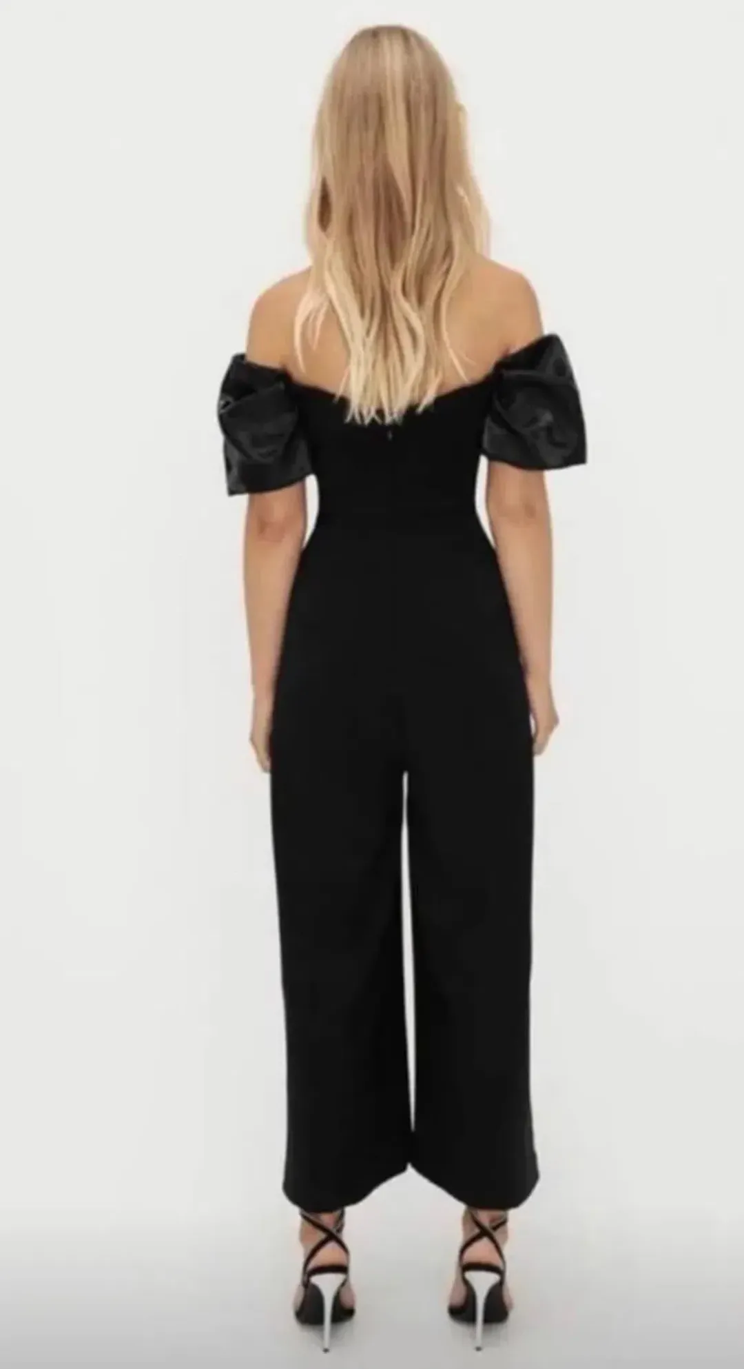 Sheike Liaison Jumpsuit Black Size 16 for rent on The Volte - main image