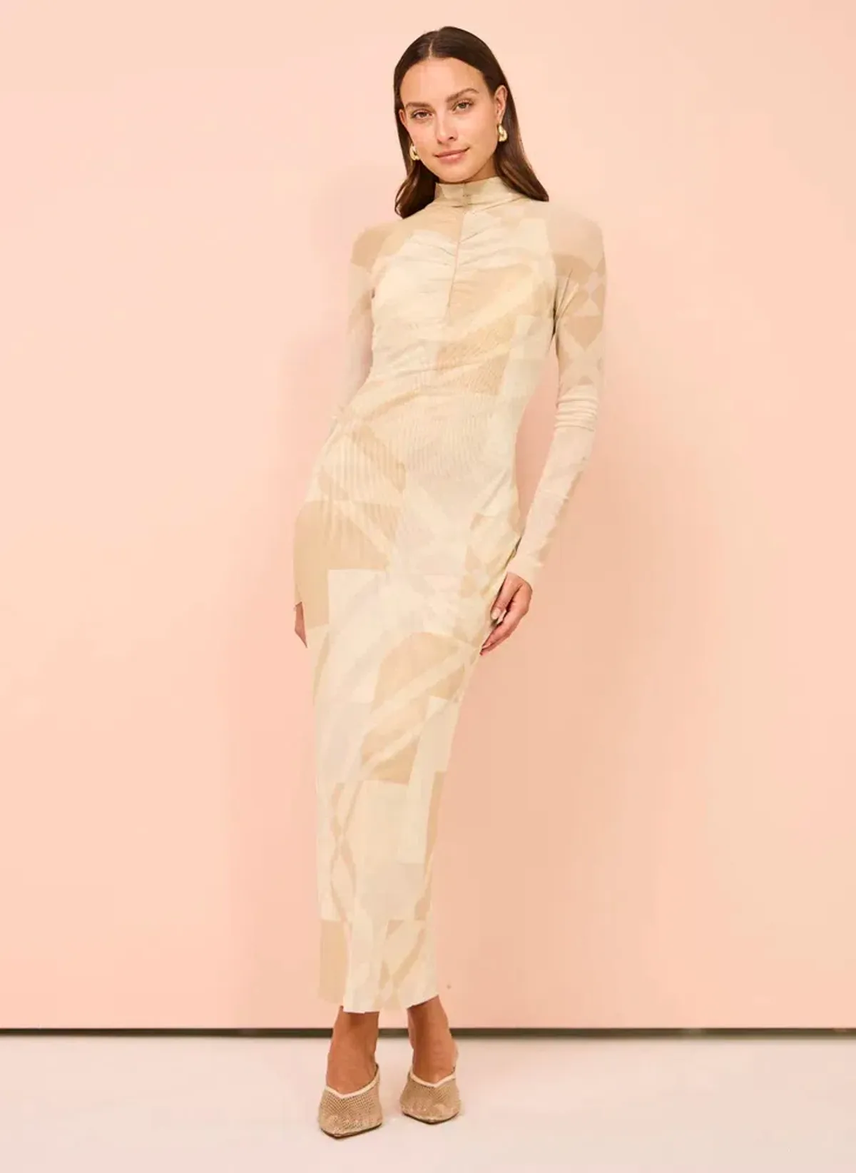 Camilla & Marc Esra Dress Print Size 8 for rent on The Volte - main image