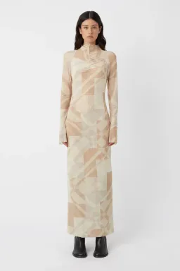 Camilla and Marc Esra Midi Dress Print Size 8  for rent on The Volte - image 1