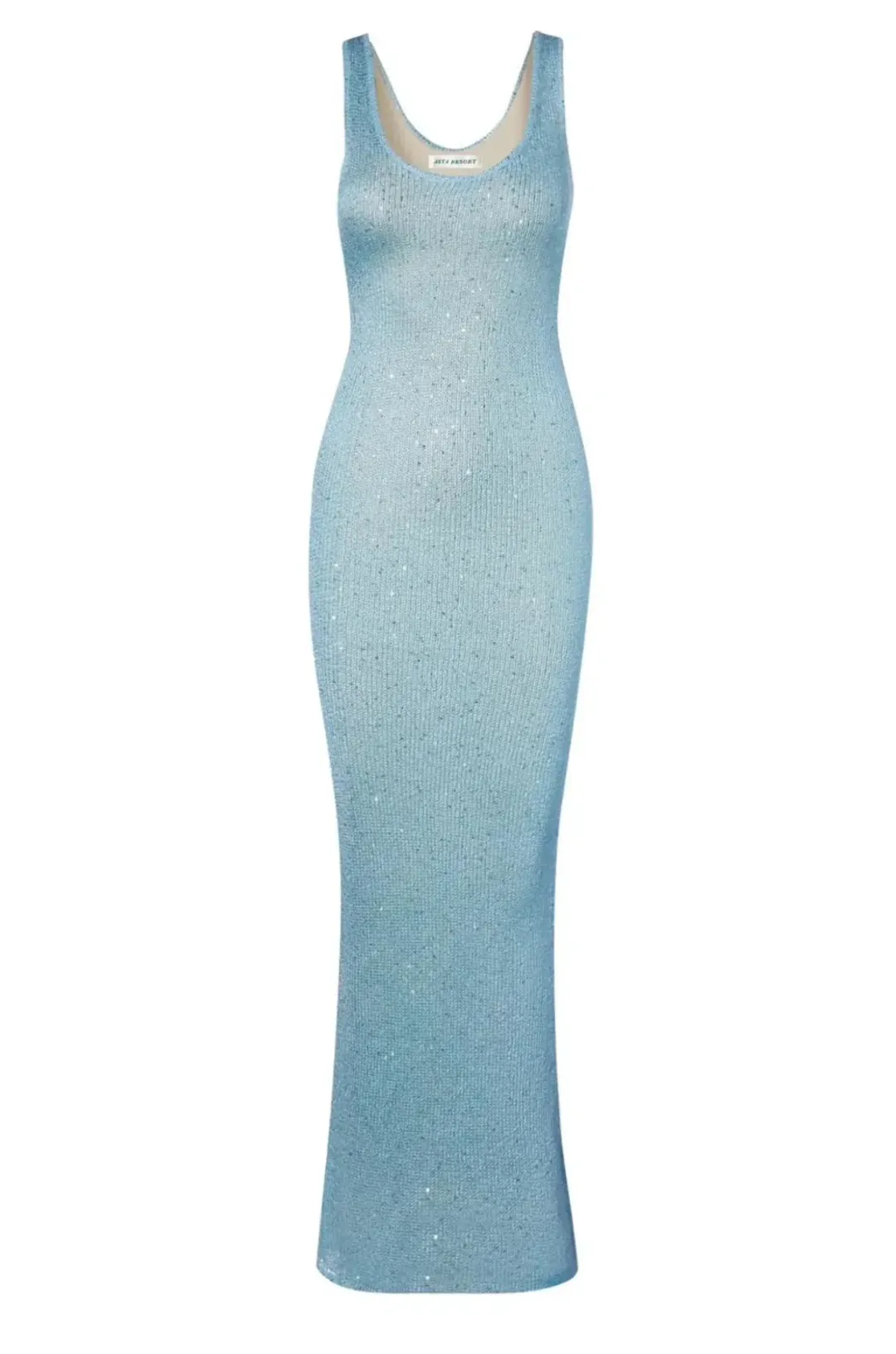 Asta Resort Ana Maxi Dress Blue Sequin Size XS/ AU 6 for rent on The Volte - main image