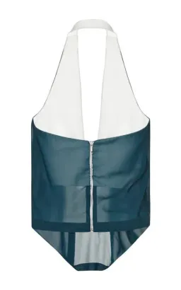 Dion Lee Front Loop Halter Top in Multi Size 8 for rent on The Volte - image 3