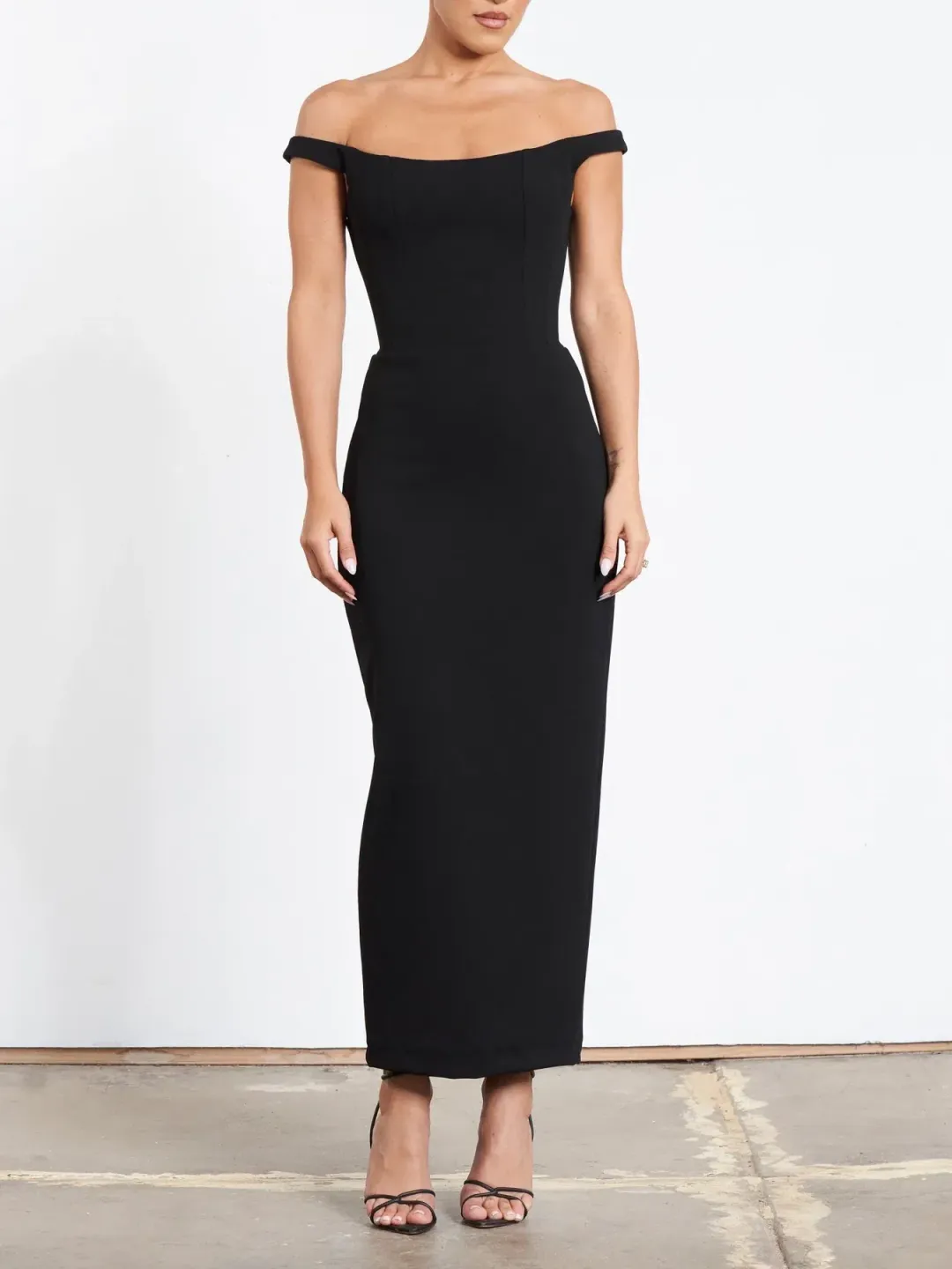 Effie Kats Amaya Midi Dress Black Size XS / AU 6 for rent on The Volte - main image