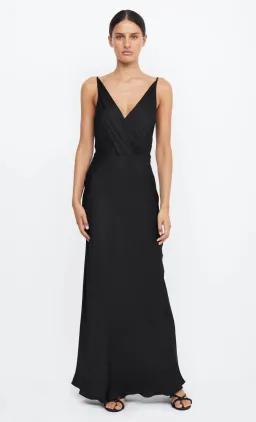 Bec & Bridge Adore V Maxi Dress Black Size 8 for rent on The Volte - image 4