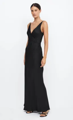 Bec & Bridge Adore V Maxi Dress Black Size 8 for rent on The Volte - image 2