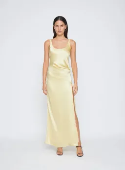 Anna Quan Etta Dress Champagne Lemon Size 8 for rent on The Volte - image 2
