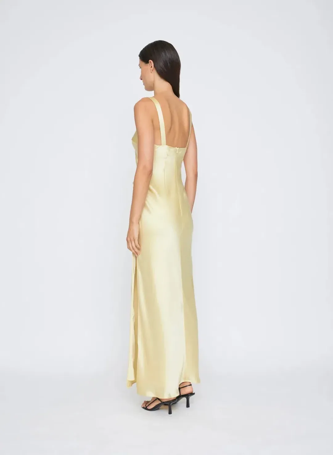 Anna Quan Etta Dress Champagne Lemon Size 8 for rent on The Volte - main image