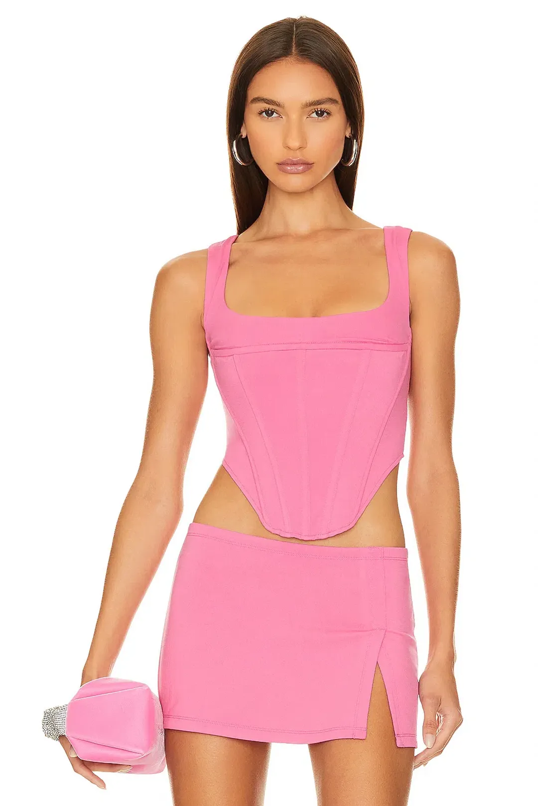 PatBO Beaded Crop Top Size 8 for rent on The Volte - main image