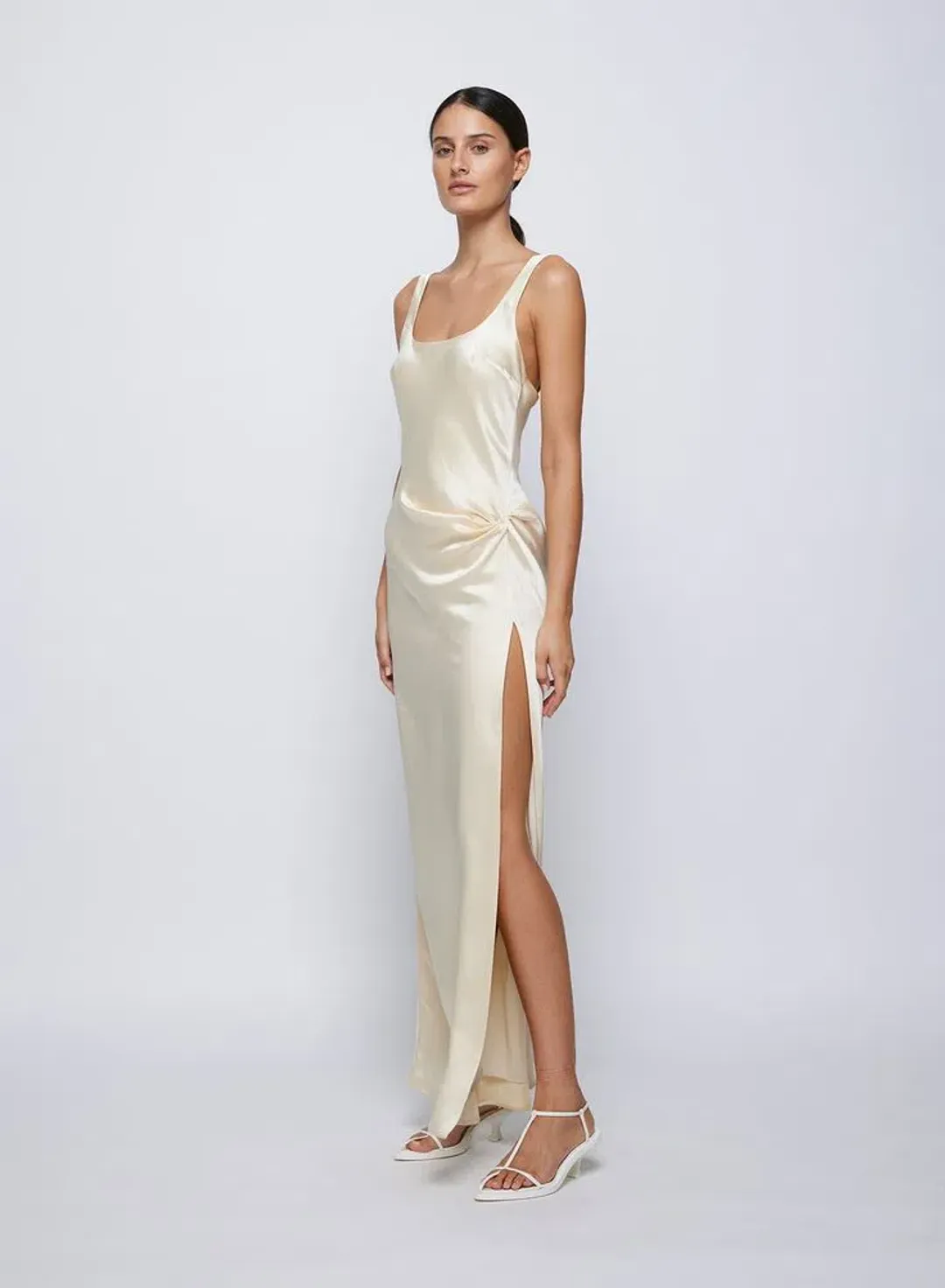Anna Quan Etta Dress Buff Size 8 for rent on The Volte - main image