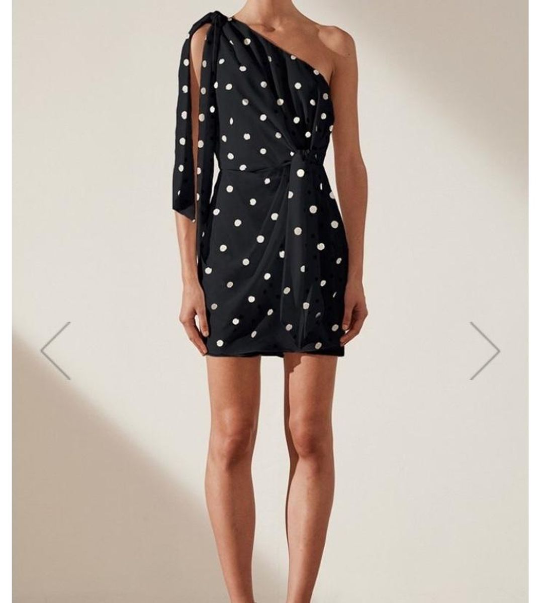 One shoulder mini dress  for rent on The Volte - main image