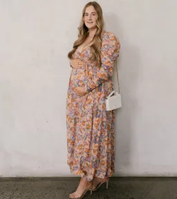 Zimmermann Violet Twist Front Midi Dress Multi Floral Size 2 / AU 8-10 for rent on The Volte - image 6