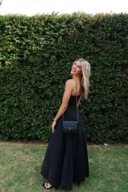 Aje Soundscape Maxi Dress Black Size 6 for rent on The Volte - image 5