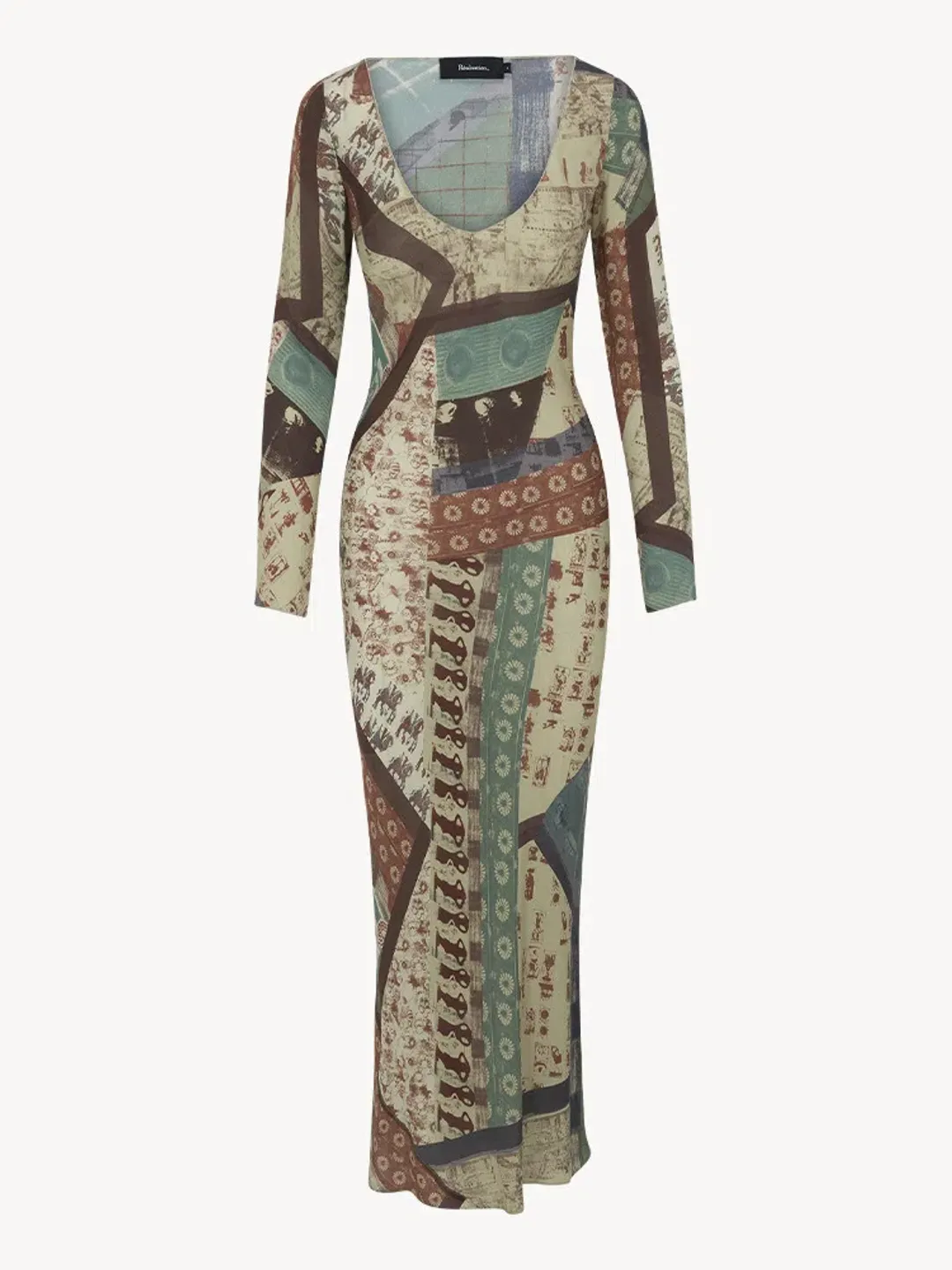 Realisation Par Collette Midi Dress Relic Size L/Au 12  for rent on The Volte - main image