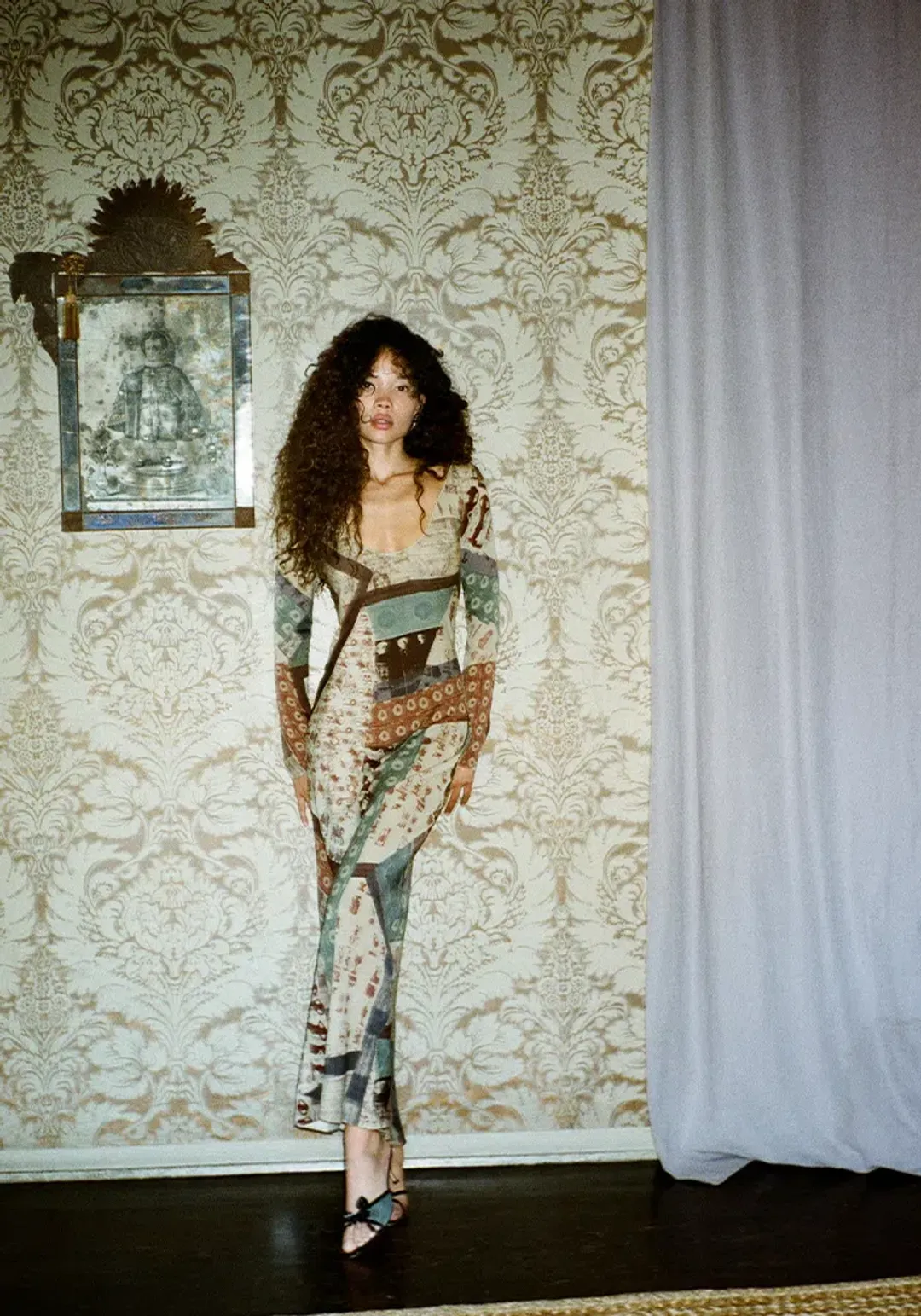 Realisation Par Collette Midi Dress Relic Size L/Au 12  for rent on The Volte - main image