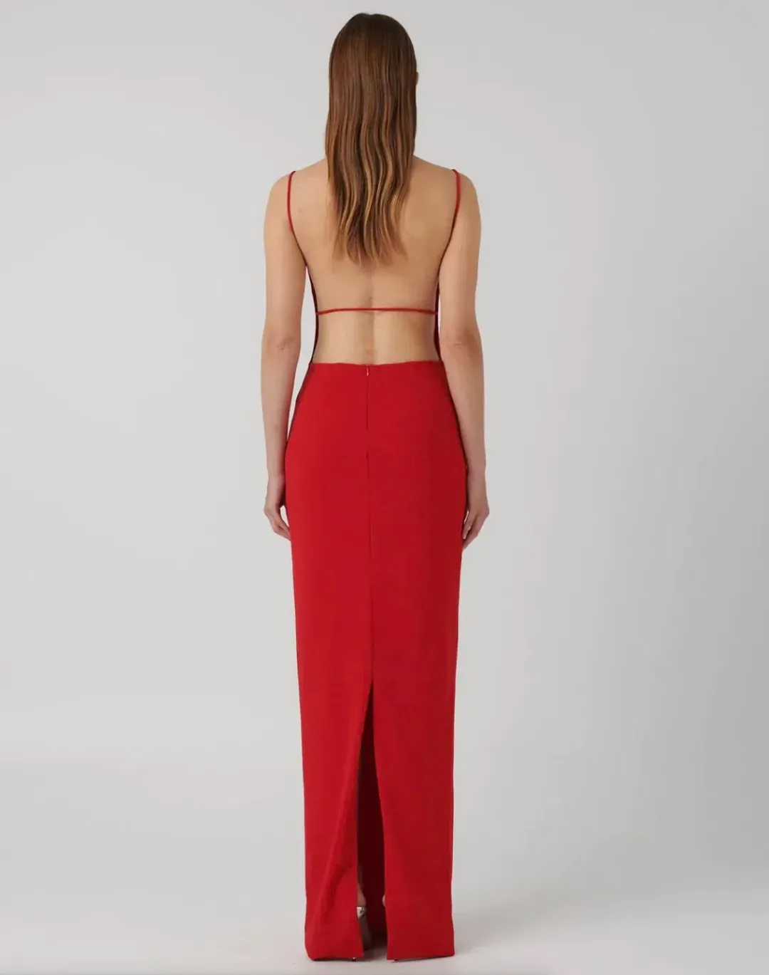 Effie Kats Gabbi Gown Red Size XS/Au 6 for rent on The Volte - main image