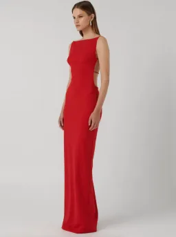 Effie Kats Gabbi Gown Red Size XS/Au 6 for rent on The Volte - image 2