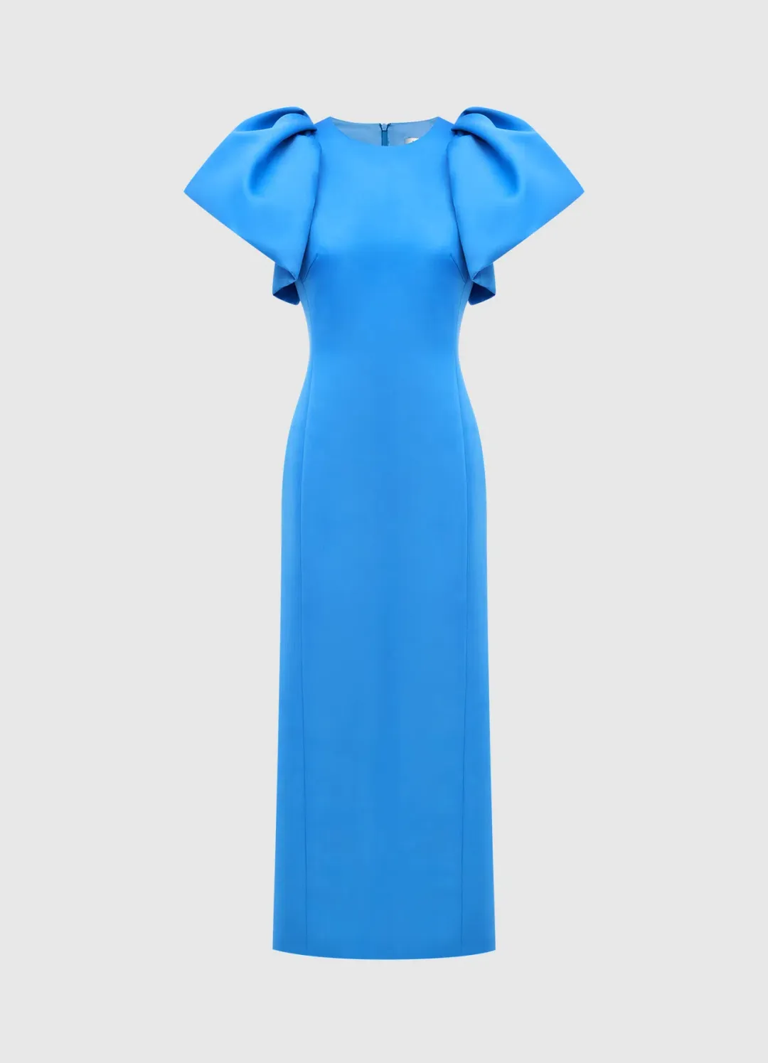 Leo Lin Lucinda Maxi Dress Steel Blue Size 8  for rent on The Volte - main image