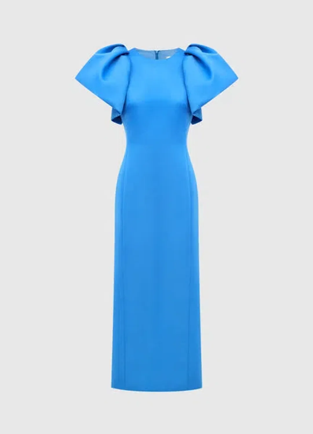 Leo Lin Lucinda Maxi Dress  Steel Blue Size 10  for rent on The Volte - main image
