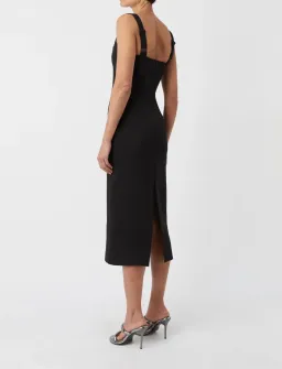 Camilla And Marc Ilona Midi Dress Black Size 12 for rent on The Volte - image 5