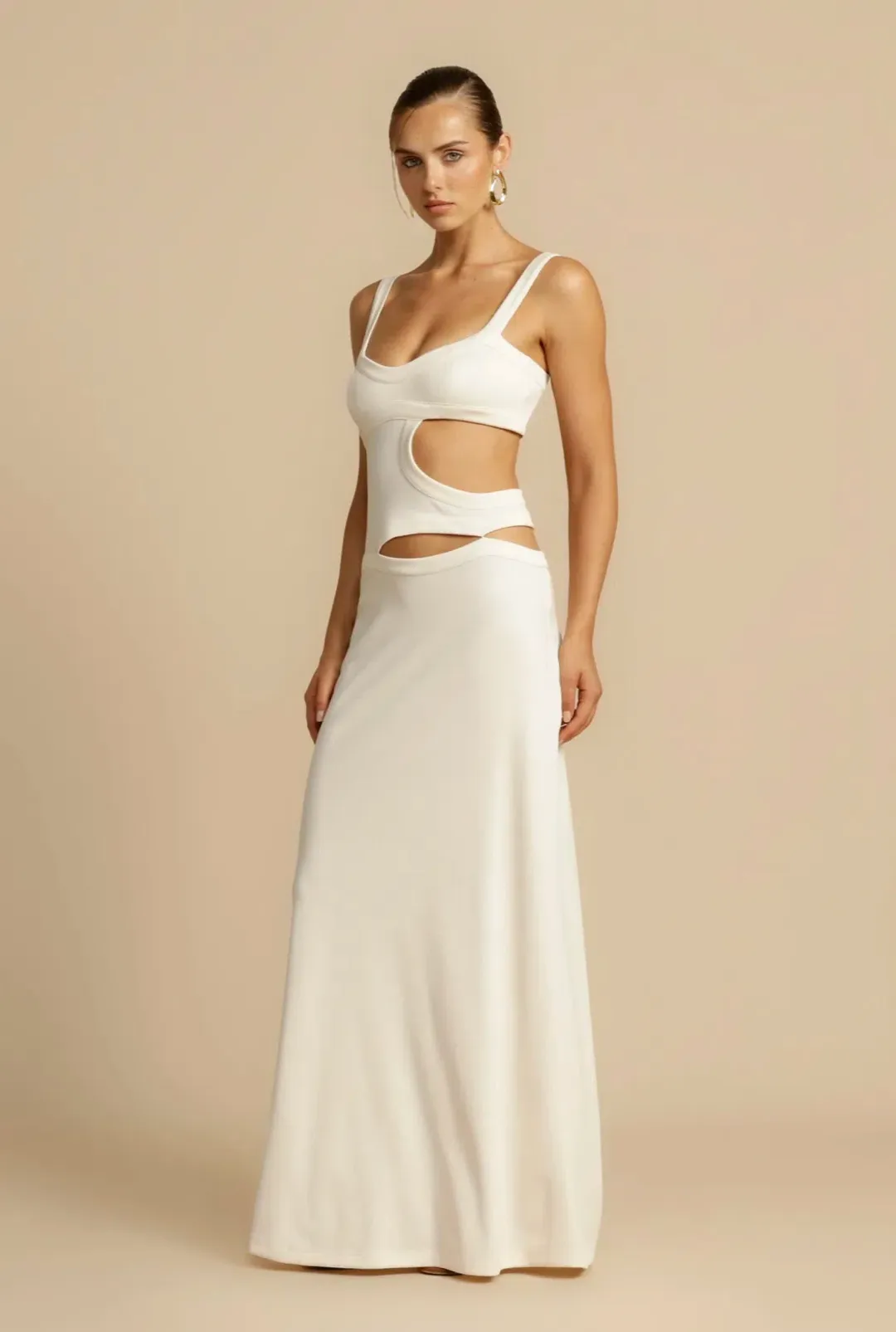 Arcina Ori Jetta Dress White Size XS / AU 6 for rent on The Volte - main image