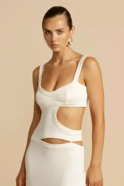 Arcina Ori Jetta Dress White Size XS / AU 6 for rent on The Volte - image 4