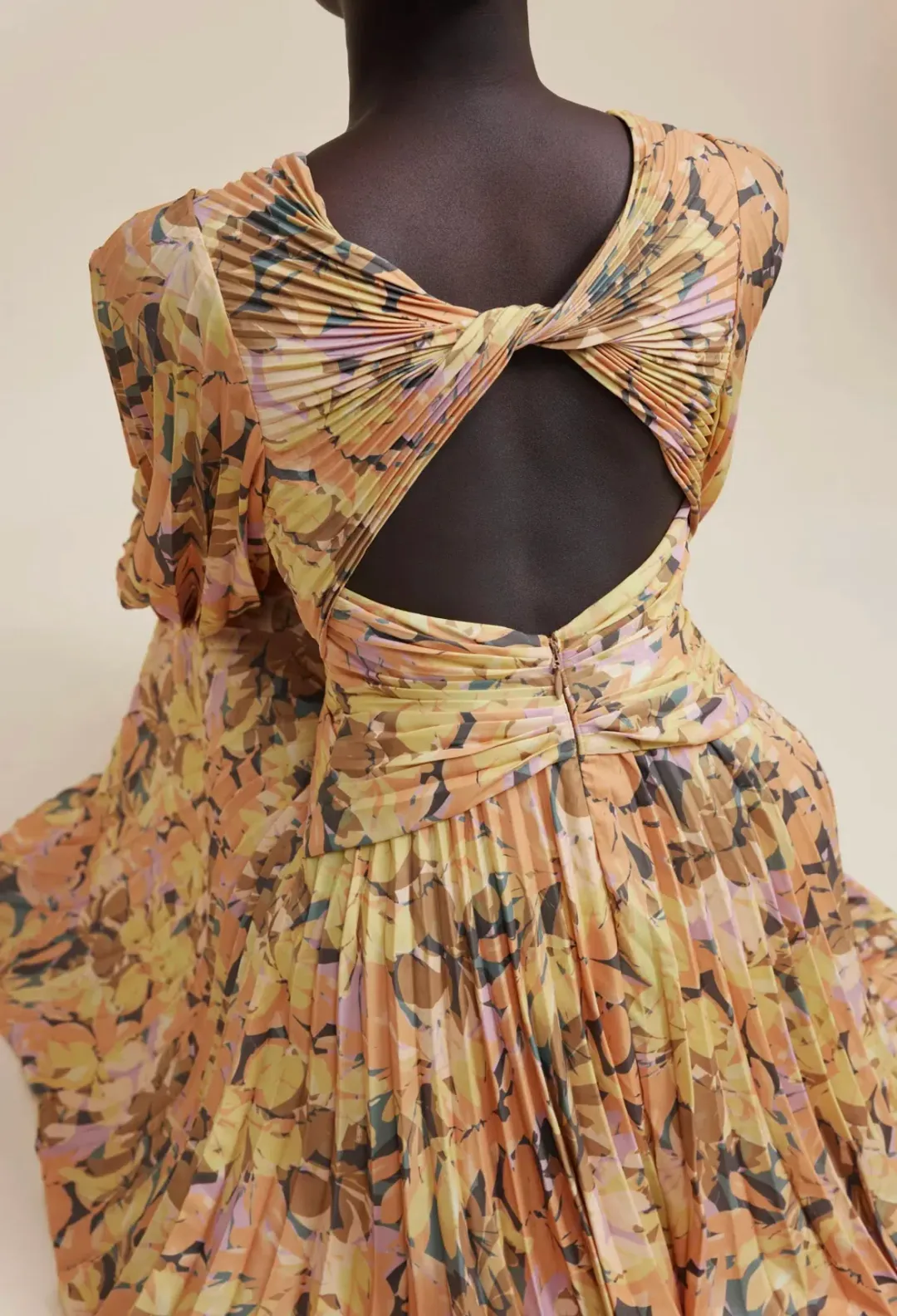 Acler Palms Midi Dress Kaleidoscope Floral Size 8 for rent on The Volte - main image