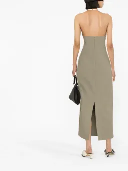 Paris Georgia Nassia Halter Dress Green Size S/ AU 8 for rent on The Volte - image 5