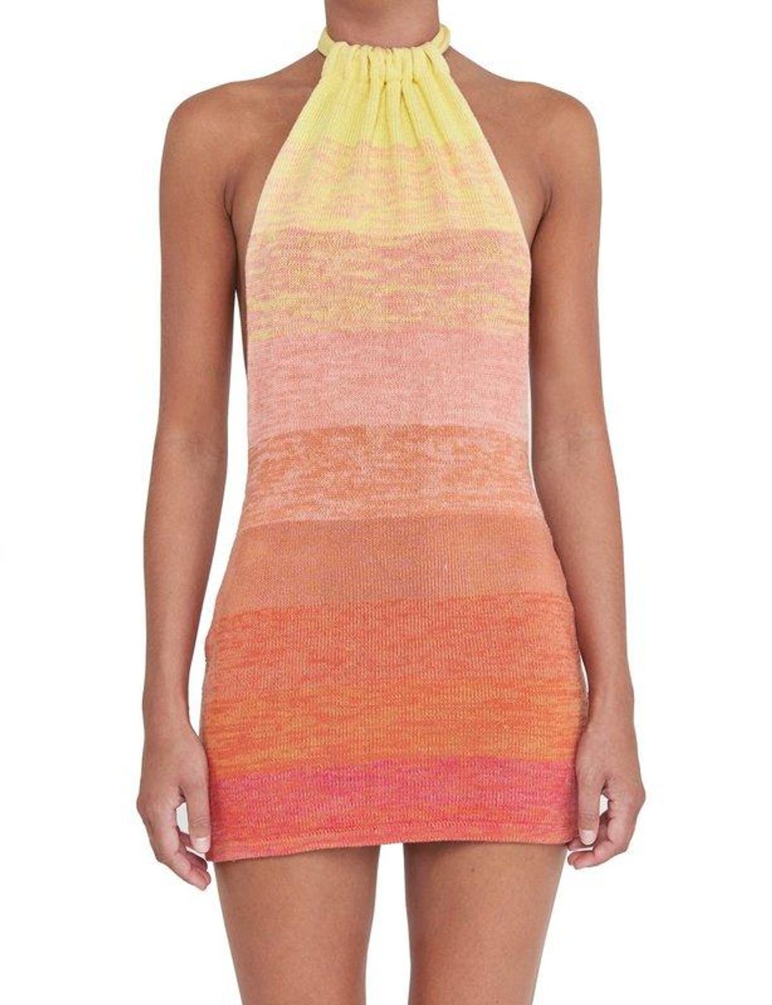 Bamba Swim Bounty Dress | Sunset Orange | Size Small for rent on The Volte - main image