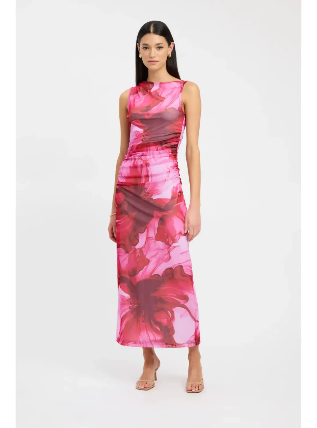 Kookai Rosalia Dress in Rosalia Pink Size 36 / AU 8 for rent on The Volte - main image