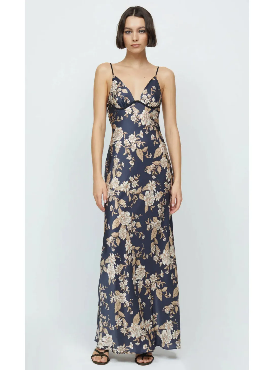 Bec & Bridge Opaline Floral Silk Dress Floral Size AU 14 for rent on The Volte - main image