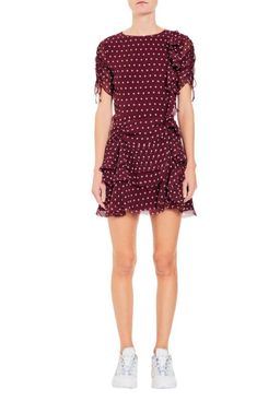 Sir the Label Marceau Dress Burgundy Size AU 8 for rent on The Volte - image 5