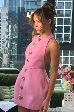 Atoir Tiffany Mini Dress Blush Pink Size XS / AU 6 for rent on The Volte - image 1