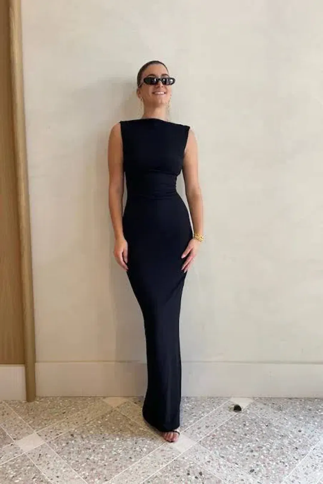 Effie Kats Verona Gown Black Size XS / AU 6 for rent on The Volte - main image