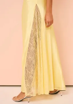 Hansen & Gretel Arie Lace Dress in Butter Size 8 for rent on The Volte - image 7