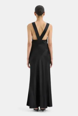 Sir the Label Aries Cut Out Gown Black Size 0 / AU 6 for rent on The Volte - image 2