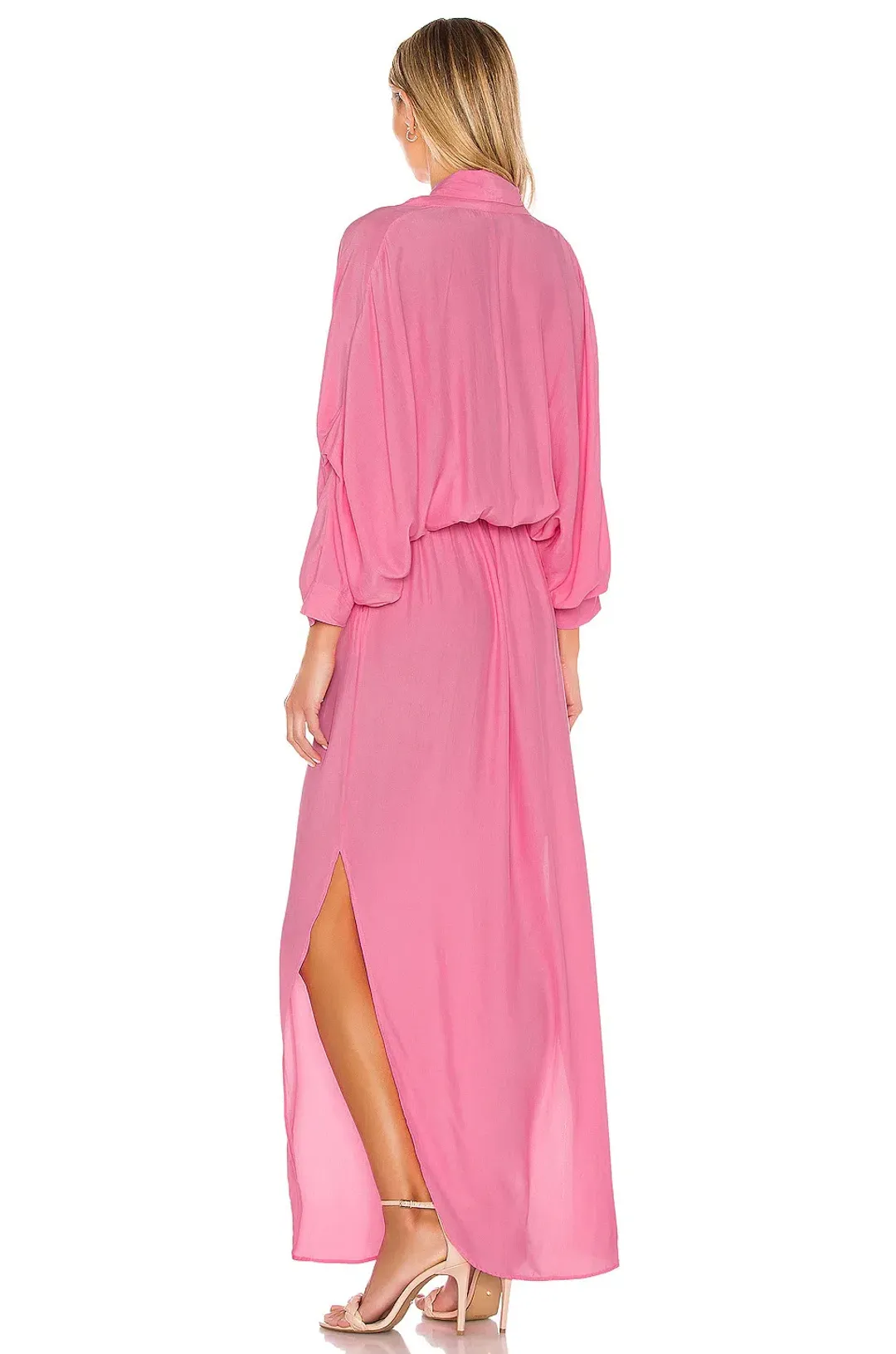 SWF Boutique Plunge Dress Floss Pink Size 6 for rent on The Volte - main image