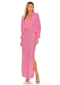 SWF Boutique Plunge Dress Floss Pink Size 6 for rent on The Volte - image 1
