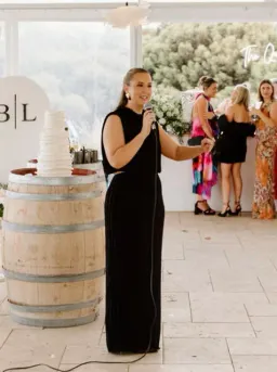 Rachel Gilbert Ziara Top and Skirt Set in Black Size 10 for rent on The Volte - image 5