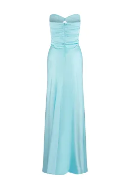 HNTR the Label Inka Gown Aqua Size S/AU 8 for rent on The Volte - image 4