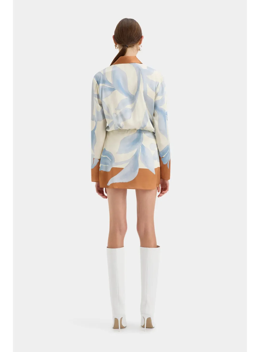Sir the Label Sorrento Shirtdress Sciarpa Print Size 2 / AU 10 for rent on The Volte - main image