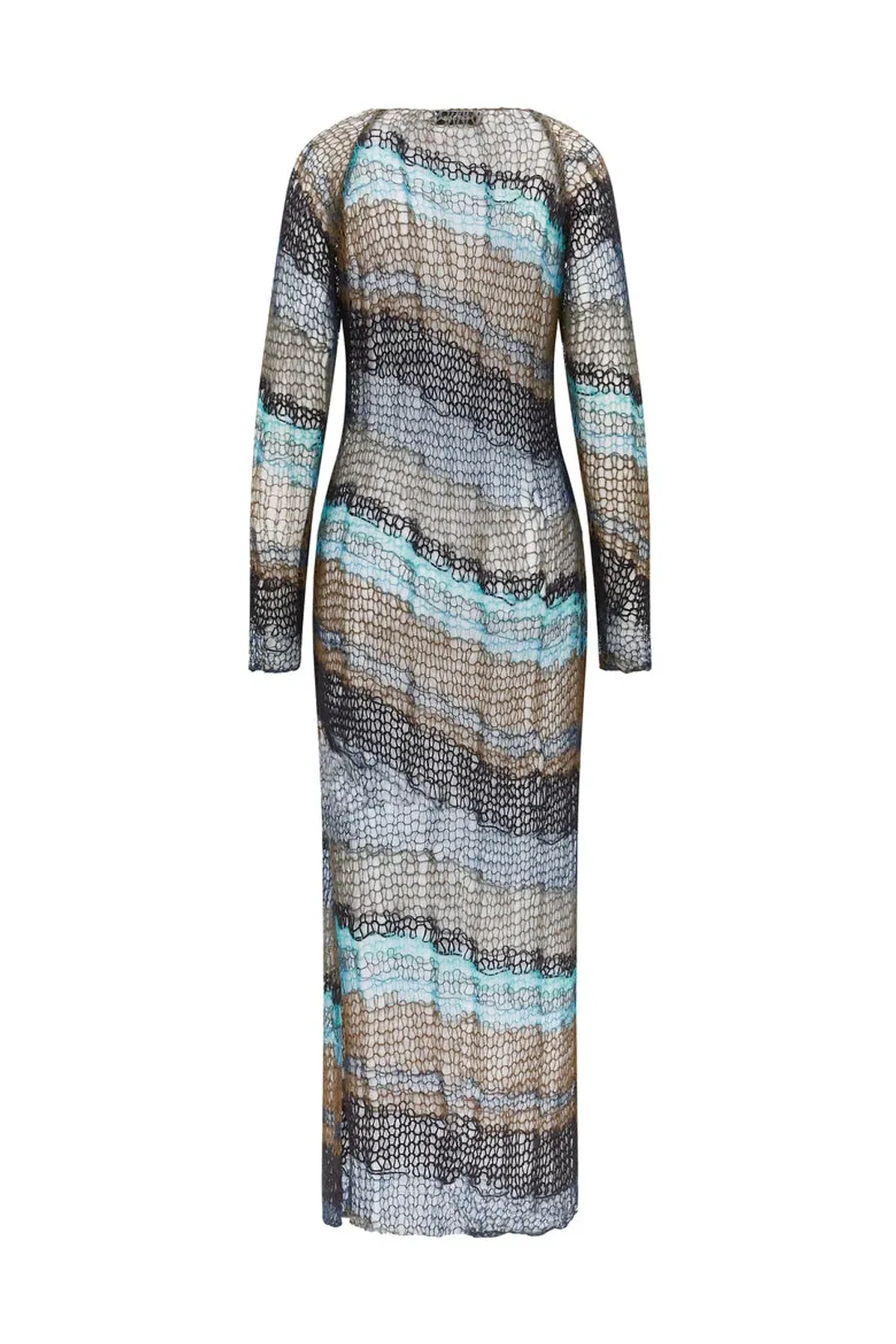 Rat and Boa Sabrina Knit Dress Multi Size 10  for rent on The Volte - main image