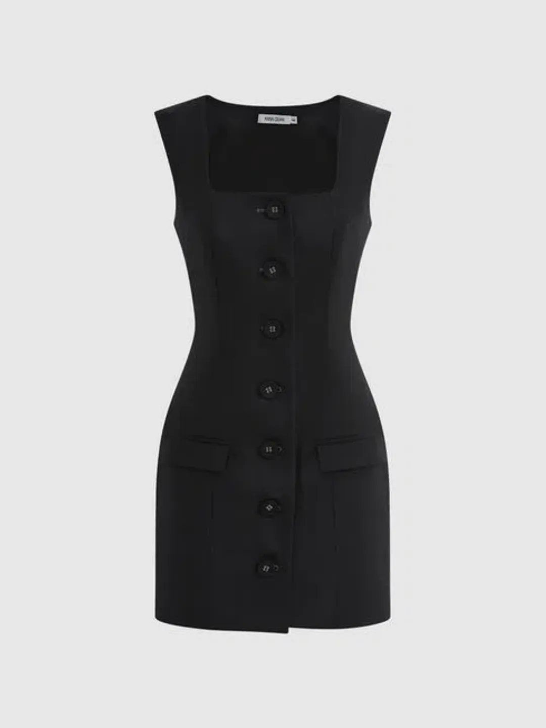 Anna Quan Lia Dress Black Ink Size 8 for rent on The Volte - main image