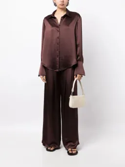 Anna Quan Lana Shirt and Matteo Pant Shaved Chocolate Size 8 for rent on The Volte - image 1
