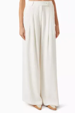 Anna Quan Kathleen Jacket And Matteo Pants Set In Carta 6 for rent on The Volte - image 8