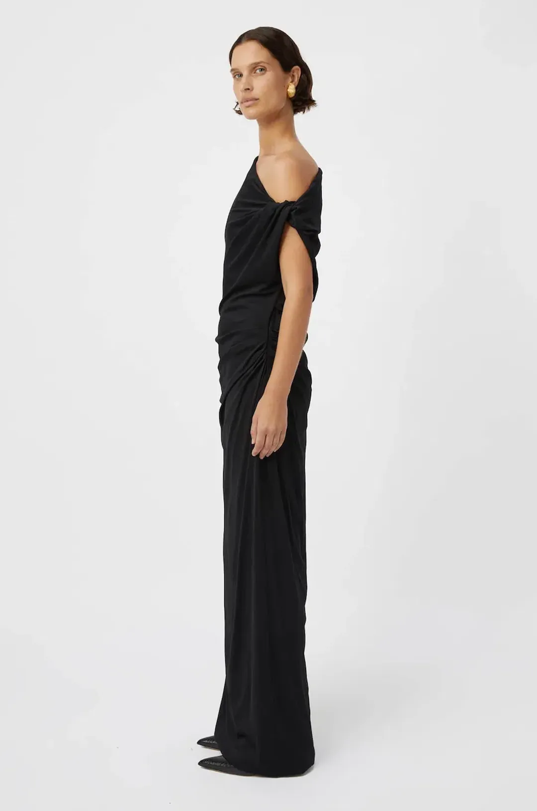 Camilla and Marc Annalise Dress Black Size 8 for rent on The Volte - main image