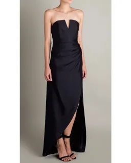 Bianca Spender Cotton Silk Phantasm Dress Ink Size 8 for rent on The Volte - image 2