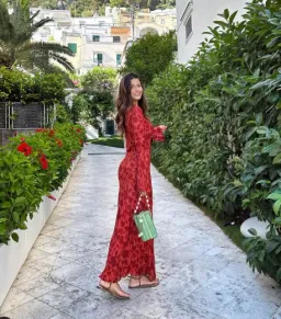 Realisation Par The Gia Maxi Dress Havana Print Size XS /6  for rent on The Volte - image 6