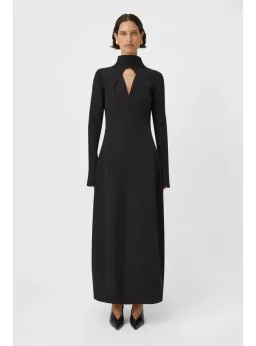 Camilla and Marc Tenera Cocoon Maxi Dress in Black Size AU 8  for rent on The Volte - image 1
