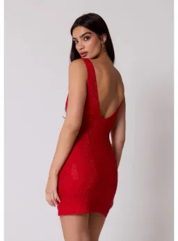 SLA the label Gigi Diamanté Dress Red Size AU 8 for rent on The Volte - image 2