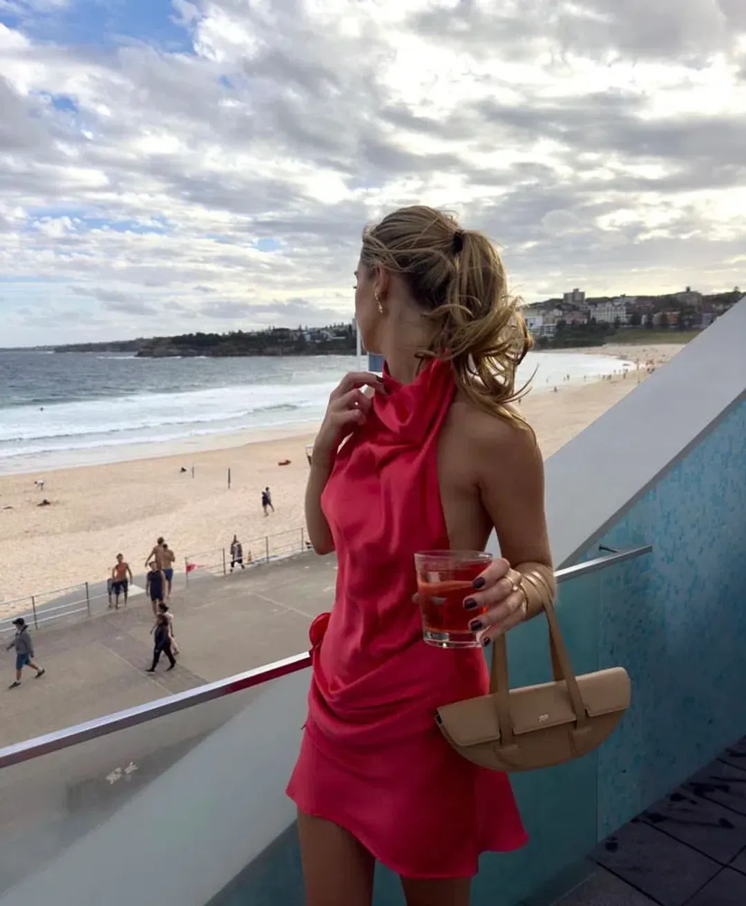 Arcina Ori Rosa Mini Dress Punch Red Size XS / AU 6 for rent on The Volte - main image