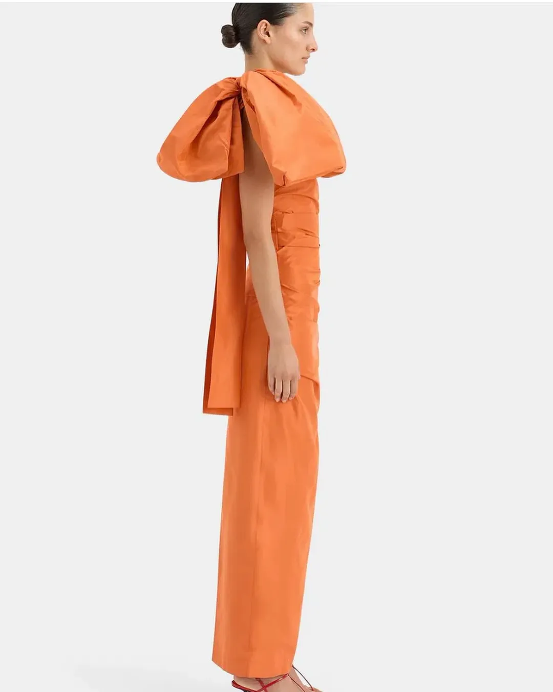 Sir The Label Victoria Gown Orange Size 3 / AU 12 for rent on The Volte - main image